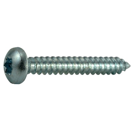 Midwest Fastener Sheet Metal Screw, #12 x 1-1/2 in, Zinc Plated Steel Pan Head Torx Drive, 15 PK 37086
